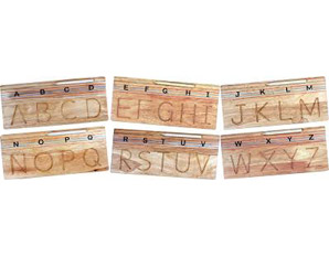 PP0087 Carving Alphabet Uppercase