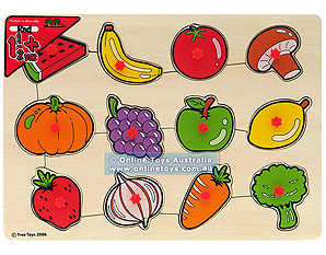 TD0134 Fruit Peg Puzzle