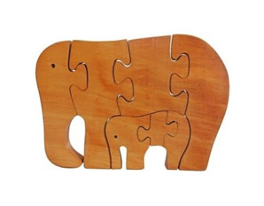TD0157 Elephant 3D Puzzle
