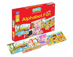 TD0307 alphabet fun activity boards