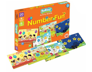 TD0309 number fun activity boards