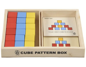 TD0312 Cube pattern box